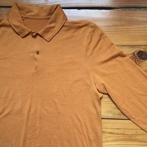 LuluLemon Merino Wool Long Sleeve Polo